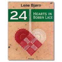 24 Hearts In Bobbin Lace