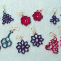 Beaded Tatted Earring Patterns - Set 2