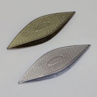 Silver Plated Shuttle - Dot pattern