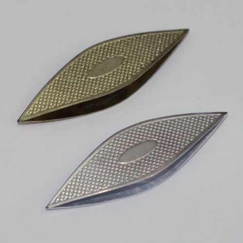 Silver Plated Shuttle - Dot pattern