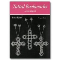Tatted Bookmarks - Cross-shaped