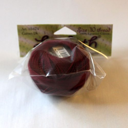 Size 10 - 674 - Garnet Dk - Image 2