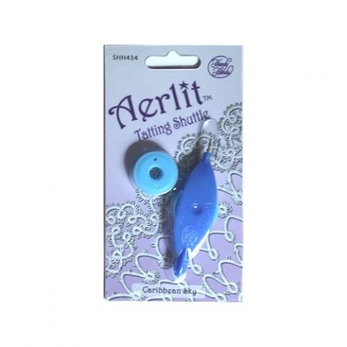 Aerlit Tatting Shuttle with 2 Bobbins - Image 3