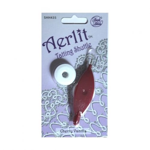 Aerlit Tatting Shuttle with 2 Bobbins - Image 4