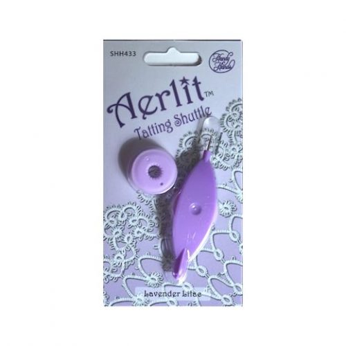 Aerlit Tatting Shuttle with 2 Bobbins - Image 6