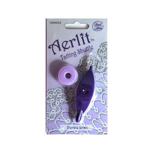 Aerlit Tatting Shuttle with 2 Bobbins - Image 9