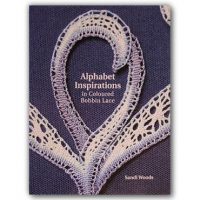 Alphabet Inspirations in Coloured Bobbin Lace