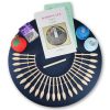 Bobbin Lace Kit With Wooden Belgian Bobbins - 16"