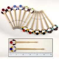 Travel Bobbin Birch - Spangled (dozen)