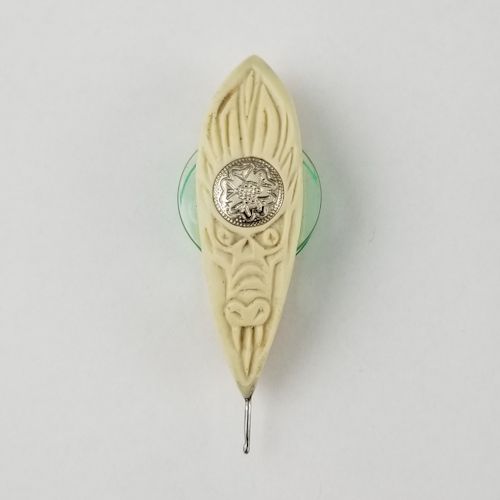 GR8 Carved Resin Shuttle Snowgoose Lace