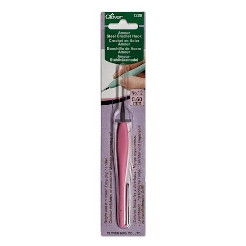 Clover Amour Steel Crochet Hook