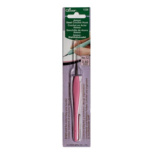 Clover Amour Steel Crochet Hook