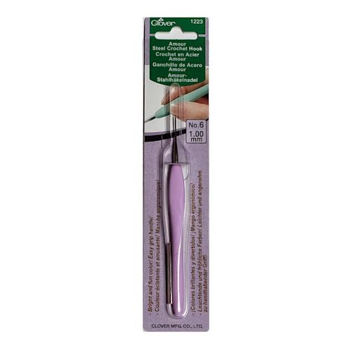 Clover Amour Steel Crochet Hook - Image 2
