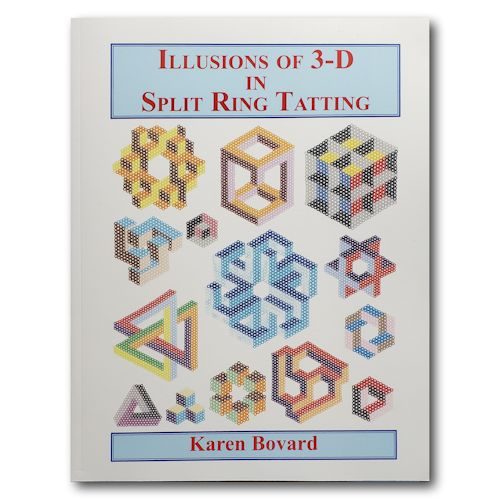Illusions of 3-D in Split Ring Tatting