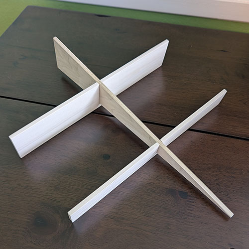 Bobbin Lace Pillow Tabletop Stand in Tulipwood